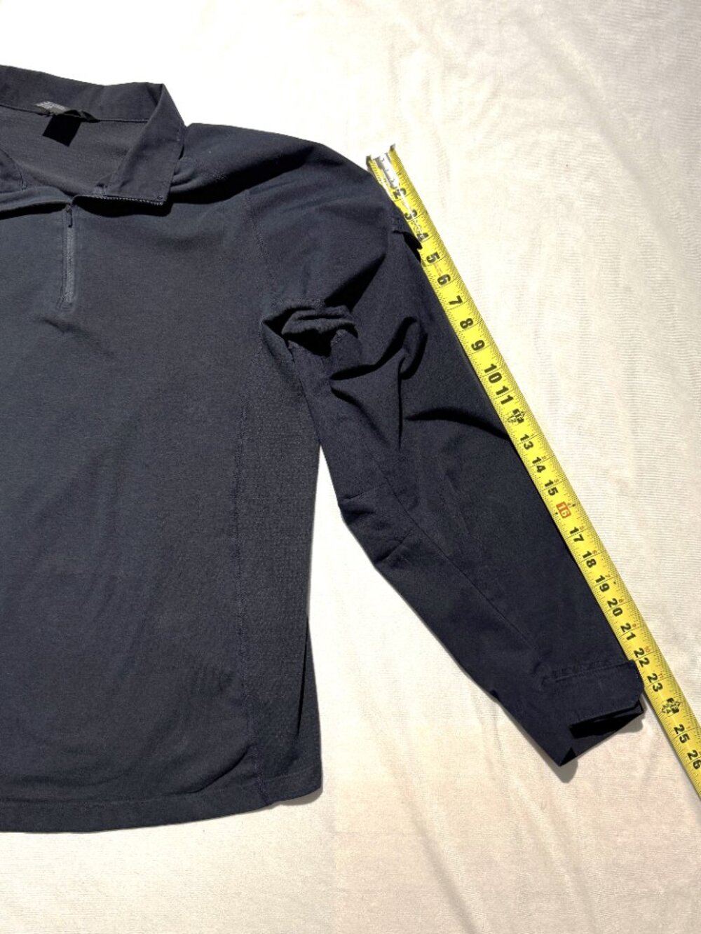 5.11 Tactical Rapid Assault Mens Shirt XL Black Vented 1/4 Zip Long Sleeve - Picture 8 of 10